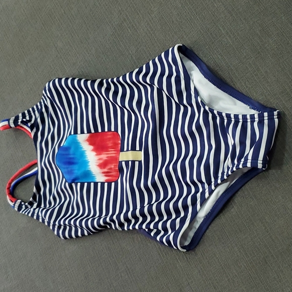 Cat & Jack Swim 5 Salecat Jack Popsicle One Piece Suit Sz66x B85